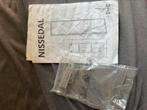 IKEA NISSEDAL Spiegel, zwart, 40x150 cm, Huis en Inrichting, Ophalen, Minder dan 50 cm, 100 tot 150 cm, Zo goed als nieuw