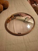 Butler spiegel, Ophalen of Verzenden, Rond, Minder dan 50 cm, Minder dan 100 cm