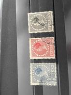 postzegels Nederland nvph 1926 nr 163+164+165 (40), Postzegels en Munten, Postzegels | Nederland, Verzenden, T/m 1940, Gestempeld