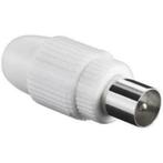 TV coax stekker plug mannetje of vrouwtje, Ophalen, Nieuw