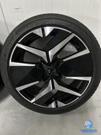 7mm! Originele Peugeot 208 II GT Hybrid P21E zwarte velgen 1, Auto-onderdelen, Banden en Velgen, Gebruikt, Banden en Velgen, 17 inch