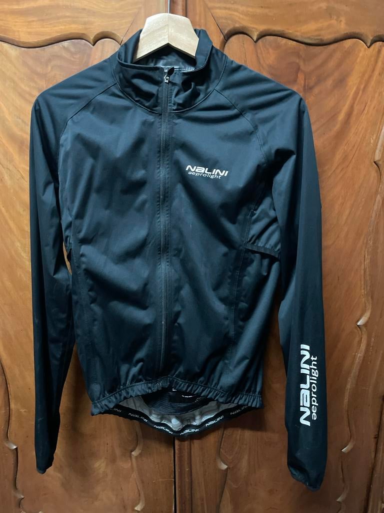 Nalini Fiets Wind/Regenjack - Zo Goed Als Nieuw - Maat M, Sport en Fitness, Wielrennen, Ophalen of Verzenden, Zo goed als nieuw