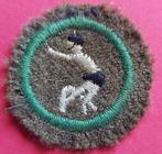 scouting Vaardigheidsinsigne Verkenners ZWEMMER op grof vilt, Verzenden, Zo goed als nieuw, Embleem, Speld of Insigne