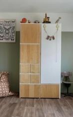 Ikea Rakke kledingkast - wit hout, Huis en Inrichting, Kasten | Kledingkasten, Ophalen, 100 tot 150 cm, 150 tot 200 cm, Met hangruimte