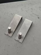 2x Zack exit RVS deurhaken (1,9cm) kastje, lade, deur, Overige typen, Ophalen of Verzenden, Zo goed als nieuw, Minder dan 100 cm