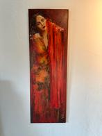 Schilderij Red - Wendy Winsser - 2000, Antiek en Kunst, Ophalen