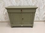 Commode  kast biedermeier groen, Huis en Inrichting, Kasten | Dressoirs, Ophalen, Gebruikt, 100 tot 150 cm, Landelijk