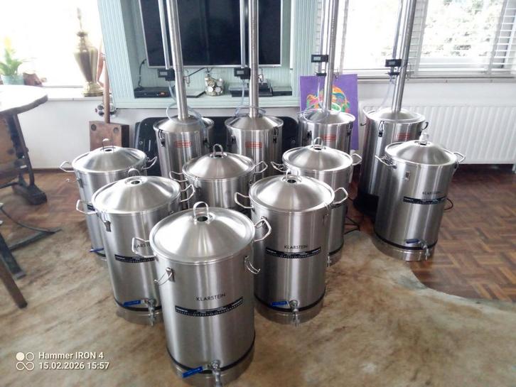 Complete distilleerderij , distillatie ketel ,T500, Hobby en Vrije tijd, Overige Hobby en Vrije tijd, Zo goed als nieuw, Ophalen