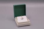 Zilveren madelief hanger | geboortesteen Maart Aquamarijn, Ophalen of Verzenden, Nieuw, Zilver, Zilver