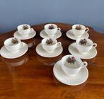 Wedgwood "Moss Rose" 7 theekopjes, Antiek en Kunst, Antiek | Servies compleet, Ophalen of Verzenden