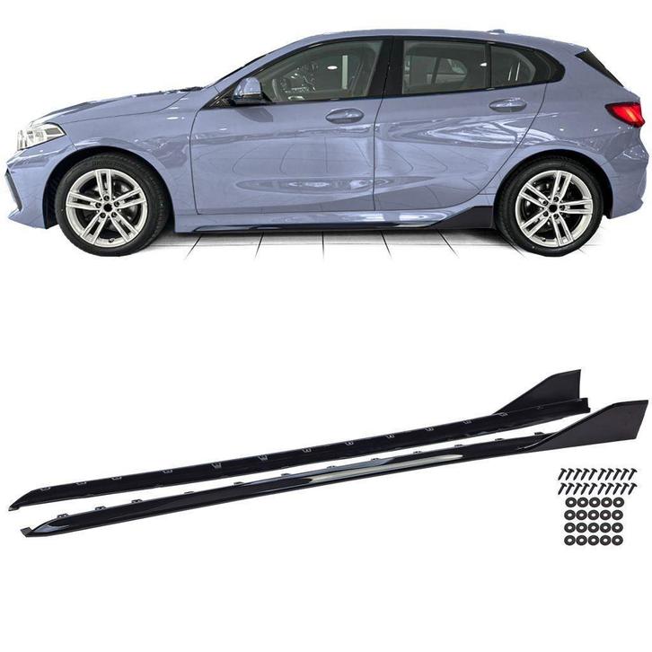 Side Skirts Hoogglans Zwart Voor Bmw 1 Serie F40 M Pack, Auto diversen, Tuning en Styling, Verzenden