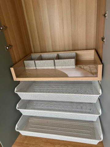 Ikea Pax kleding kast met spiegel deuren 200x60x236 cm - afbeelding 4