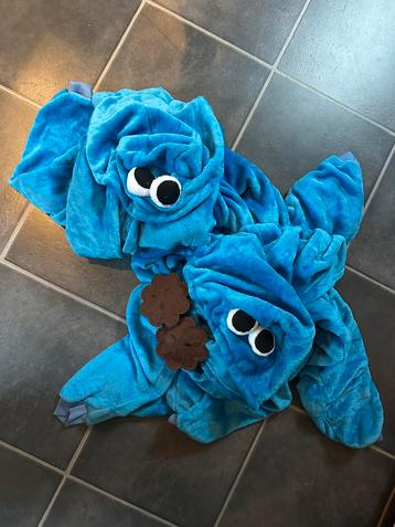 Cookiemonster onesie beschikbaar voor biedingen