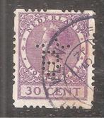 postzegel NVPH R53 Roltanding 4-zijdig 30 cent 1928., Postzegels en Munten, Postzegels | Nederland, T/m 1940, Verzenden, Gestempeld