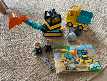 Lego Duplo 10931 Graafmachine & Kiepwagen beschikbaar voor biedingen