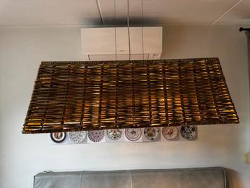 Rotan hanglamp eetkamertafel rattan beschikbaar voor biedingen