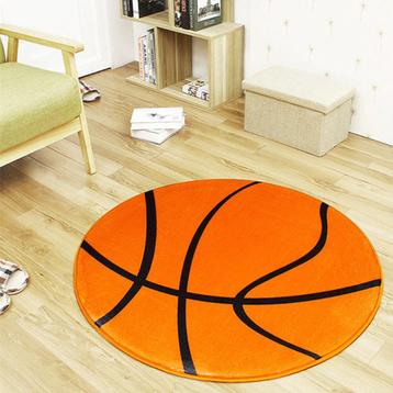 Rond Basketbal Vloerkleed / Kleed Tapijt Mat Vloermat Sport beschikbaar voor biedingen