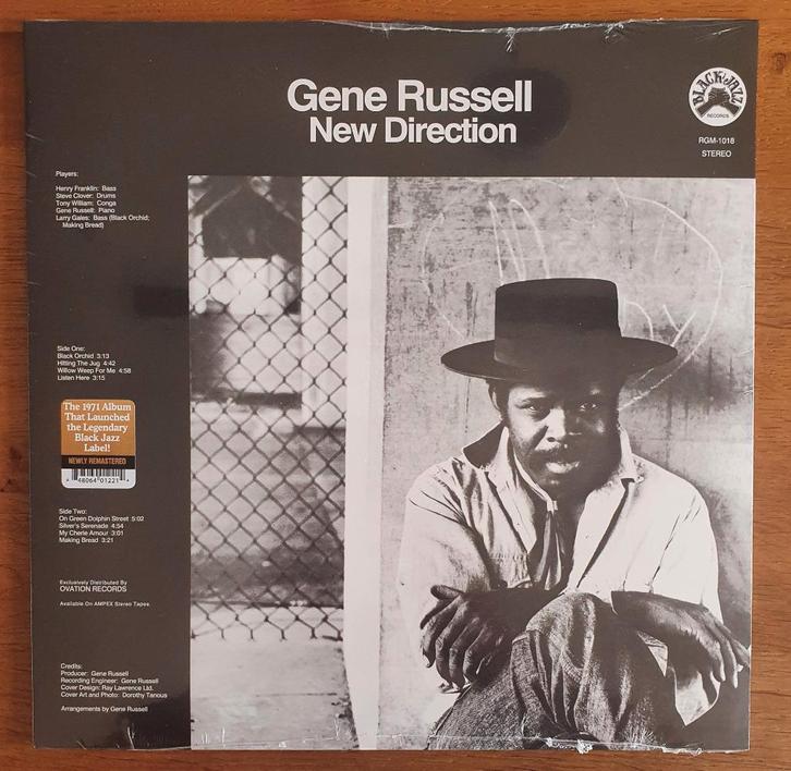 Gene Russell - New Direction (LP - reissue), Cd's en Dvd's, Vinyl | Jazz en Blues, Nieuw in verpakking, Jazz, 1960 tot 1980, 12 inch