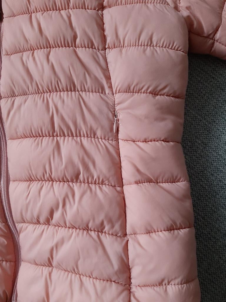 Dames dons jas, Maat 38/40 (M), Ophalen of Verzenden, Roze, Gedragen