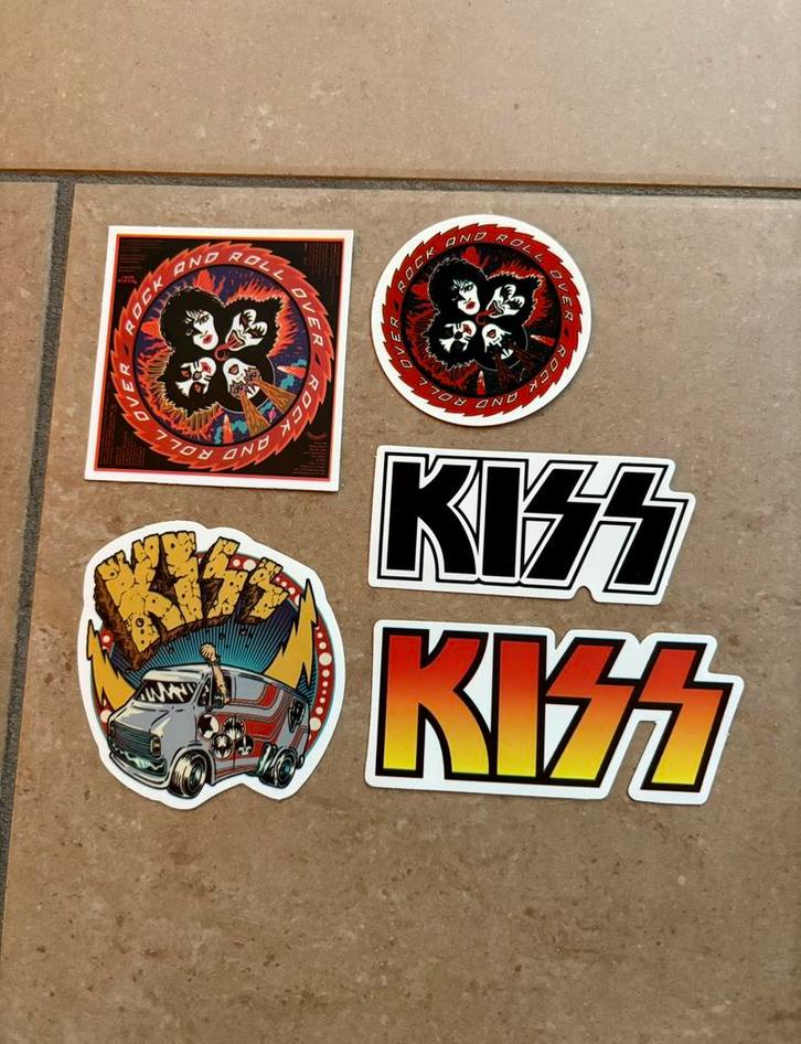 Kiss stickers, Verzamelen, Stickers, Nieuw, Ophalen of Verzenden