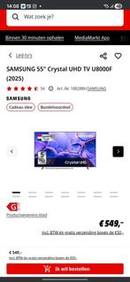 Sumsung crystal uhd tv 4k nieuw in doos, Ophalen of Verzenden