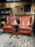 Super set chesterfield Oorfauteuils, Chesteefield, Ophalen of Verzenden, Zo goed als nieuw, 75 tot 100 cm