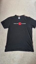 T-shirt zwart, The North face, maat S, never stop exploring, Ophalen of Verzenden, Gebruikt, Jongen, Shirt of Longsleeve