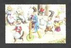 Poezenkaart Orkest met namen 1960., Verzamelen, Ansichtkaarten | Dieren, Ophalen of Verzenden, 1960 tot 1980, Gelopen, Hond of Kat
