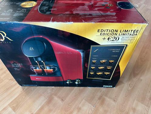 Philip L’or Barista Limited Edition Sunset Rubis Nespresso, Witgoed en Apparatuur, Koffiezetapparaten, Nieuw, Koffiepads en cups