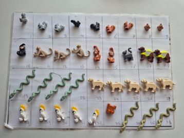 Lego aap dieren hond slang kaketoe eekhoorn hulphond kikker beschikbaar voor biedingen