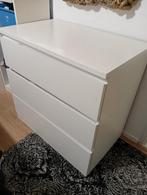 Ladekast ikea wit met 3 lades, Huis en Inrichting, Kasten | Ladekasten, Zo goed als nieuw, 3 of 4 laden, Minder dan 100 cm, 25 tot 50 cm