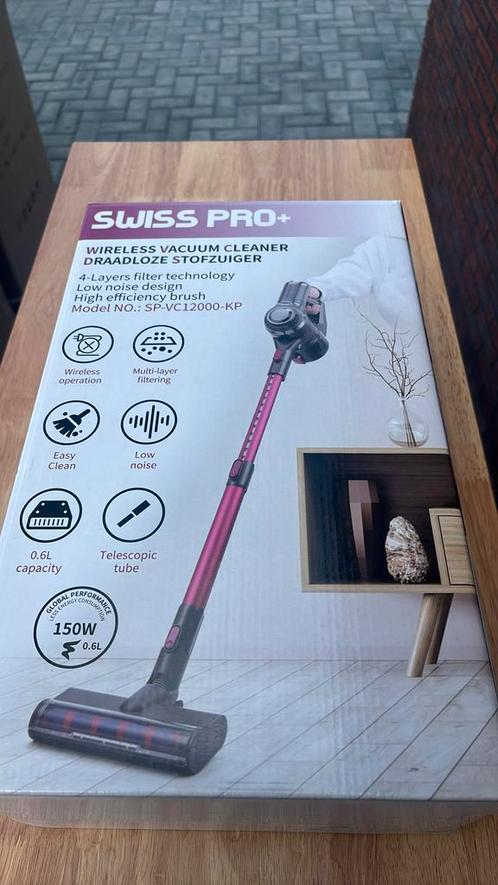 Swiss pro +, Witgoed en Apparatuur, Stofzuigers, Nieuw, Stofzuiger, Minder dan 1200 watt, Reservoir, Ophalen