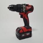 Milwaukee M18 BLPD2 Klopboormachine met 18v-5.0Ah Accu, Ophalen of Verzenden, Gebruikt
