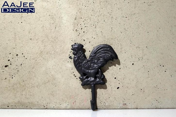 Kapstok van een haan van gietijzer – Landelijk & brocante, Huis en Inrichting, Woonaccessoires | Kapstokken, Gebruikt, Wandkapstok