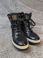Moschino Love hoge sneakers zwart maat 40, Zo goed als nieuw, Sneakers of Gympen, Zwart, Verzenden