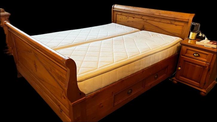 Auping matrassen 2 stuks met 2x spiraal 80x200 cm, Huis en Inrichting, Slaapkamer | Matrassen en Bedbodems, Gebruikt, Matras, 80 cm