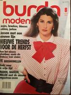 Burda augustus 1987 vintage patronen, Ophalen of Verzenden, Zo goed als nieuw, Vrouw, Burda