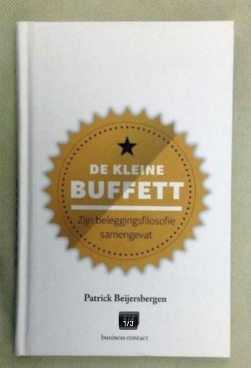 De kleine Buffett zijn beleggingsfilosofie samengevat, Verzenden, Zo goed als nieuw, Overige onderwerpen, Patrick Beijersbergen