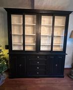 Zwarte buffetkast, Ophalen, Gebruikt, 150 tot 200 cm, 25 tot 50 cm