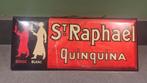 Vintage St. Raphaël Quinquina Reclamebord, Ophalen of Verzenden, Gebruikt, Reclamebord