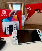 Nintendo Switch OLED Model, Ophalen, Zo goed als nieuw, Met 2 controllers, Switch OLED