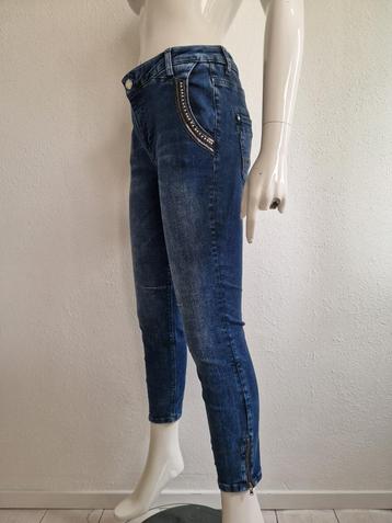 Mos Mosh cropped jeans. Maat 28, Blauw. beschikbaar voor biedingen