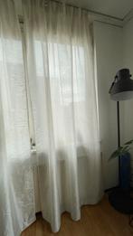 Inbetween gordijnen / vitragegordijnen, Gebruikt, 100 tot 150 cm, 200 cm of meer, Wit