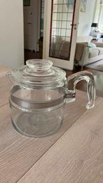 Pyrex zeventiger jaren koffiepot/theepot, Ophalen of Verzenden, Zo goed als nieuw