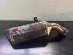 Akrapovic Slip on Carbon + hitteschild | Z900, Motoren, Ophalen of Verzenden
