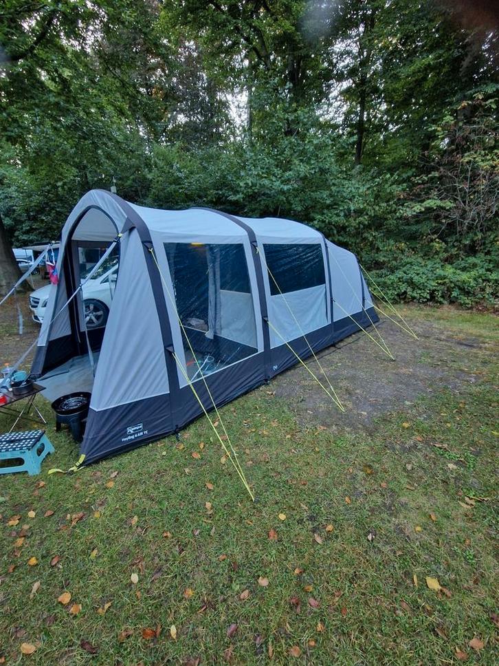 Kampa hayling 4 air tc plus extra's, Caravans en Kamperen, Tenten, Zo goed als nieuw, Ophalen of Verzenden