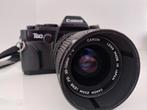 .Canon T60 met een Canon FD 35-70mm 1:.4 lens + draagriem, Audio, Tv en Foto, Fotocamera's Analoog, Ophalen of Verzenden, Zo goed als nieuw