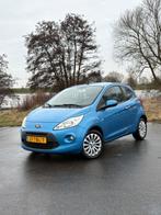 Ford Ka 1.2 Titanium X 2012 AIRCO LMT Velgen Goed Onderhoude, Auto's, Euro 5, Gebruikt, 4 cilinders, Leder en Stof