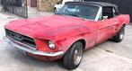 Ford Mustang convertible V8 motor 1967 Restauratieproject, Auto's, Ford Usa, Mustang, Te koop, Particulier, Automaat