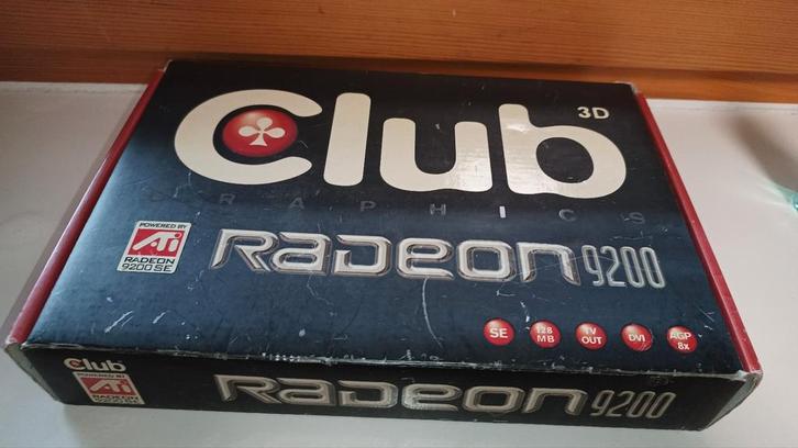 Radeon 9200 SE 128MB, Computers en Software, Videokaarten, Zo goed als nieuw, AGP, Tv-Out, DVI, Ophalen